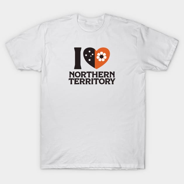 I love Northern Territory, Australia T-Shirt by Speshly